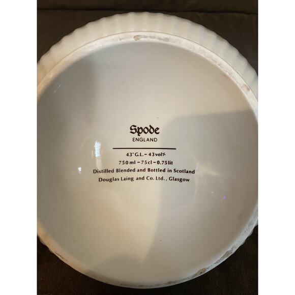 Vintage Spode England Scotland 1984 Olympic Games LA Cream Gold Trim No Stopper - Picture 4 of 6